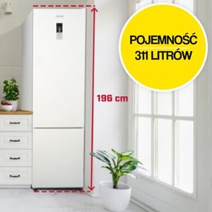 Lodówka MPM 311-FF-56 No Frost 196cm Biała