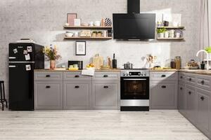 Okap AMICA OKP6259S Czarny 325m3/h 63dB klasa C