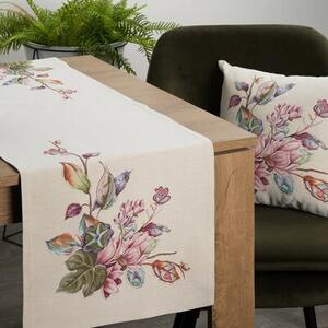 Obrus EUROFIRANY Cho 1215 45 x 140 cm Naturalny