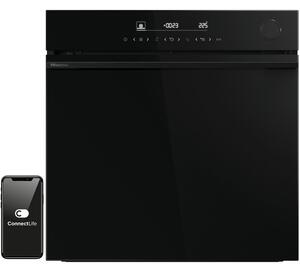 Piekarnik HISENSE BSA6634PBG8 Elektryczny parowy Czarny A+ ConnectLife, Termosonda, Pyroliza