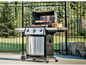 Grill ogrodowy gazowy BROIL KING Signet 320 11.4 kW 65 x 38 + 60 x 26 cm