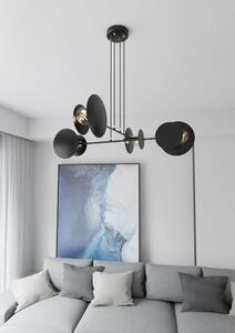 IDEA 4 BLACK 792/4 lampa wisząca loft regulowana oryginalny design czarna