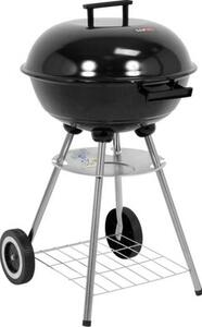 Grill ogrodowy węglowy LUND 99906 Zamykany, okrągły, na kółkach, z pokrowcem