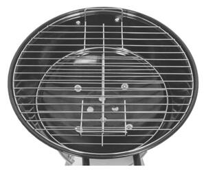 Grill ogrodowy węglowy LUND 99906 Zamykany, okrągły, na kółkach, z pokrowcem