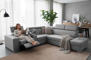 Narożnik OH Phoenix M27 z funkcją spania i elektrycznym relaxem