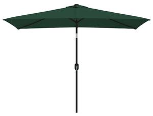 Prostokątny parasol ogrodowy, zielony, 200x300 cm