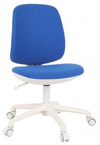 Krzesło dla dziecka Active White niebieskie, rośnie z dzieckiem, młodzieżowe