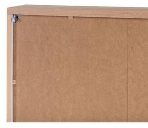 Szafka łazienkowa BALI 841 80 cm biała z lustrem