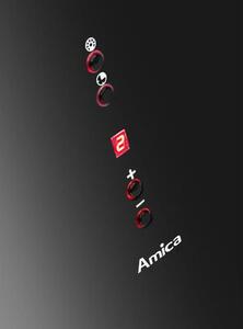 Okap AMICA OWC4441BK Czarny