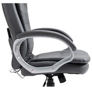 Fotel ACTIVEJET YK7304 Szary Podgrzewany z masażem