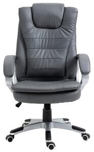 Fotel ACTIVEJET YK7304 Szary Podgrzewany z masażem