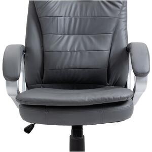 Fotel ACTIVEJET YK7304 Szary Podgrzewany z masażem
