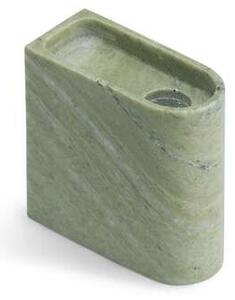 Northern - Monolith Świecznik Low Mixed Green Marble