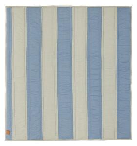 OYOY Living Design - Striped Quilted Narzuta Niebieski/Clay