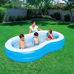 Basen BESTWAY 54117 Big Lagoon 262 x 157 x 46 cm 544L