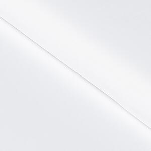 Goldea tkanina dekoracyjna - biała z satynowym połyskiem - szer. 140, 280 cm 280 cm