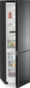 Lodówka LIEBHERR Pure KGNbdc 2063 No Frost 201.5cm Czarna stal