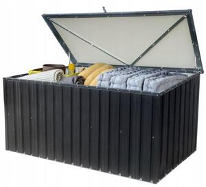Skrzynia Ogrodowa Metalowa 1300 litrów Chest Corciano 183.5x89x95 cm