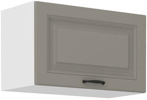 Szafka kuchenna wisząca górna STILO 60 GU-36 1F Gliniasty Szary/Biały