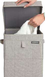 Kosz na pranie BRABANTIA 120428 LaundryToGo 35 l Szary