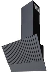 Okap VDB VI-ROCKO BL Czarny 450m3/h 68dB klasa C