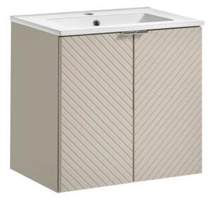 Szafka pod umywalkę VIVA CASHMERE 2D 60cm kaszmirowy mat