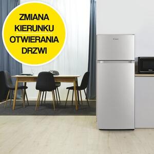 Lodówka CANDY CDG1S514ES 142.8cm Srebrna