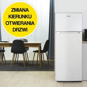 Lodówka CANDY CDG1S514ES 142.8cm Srebrna