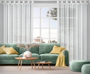 Firana gotowa EUROFIRANY Kelly 300 x 250 cm BiaÅy