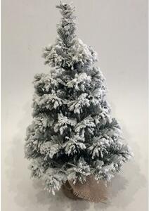 Choinka zaśnieżona w jucie Tiga, 50 cm