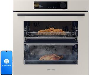 Piekarnik SAMSUNG BESPOKE NV7B6665IAA U2 Dual Cook Elektryczny parowy Satynowy beÅ¼ A+
