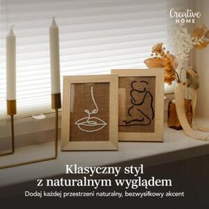 Sosnowa Ramka na Zdjęcia | CREATIVE HOME | 2-pak 10x15cm | Naturalny