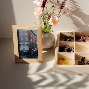 Sosnowa Ramka na Zdjęcia | CREATIVE HOME | 2-pak 10x15cm | Naturalny