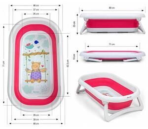 Wanienka MILLY MALLY Aqua Różowy