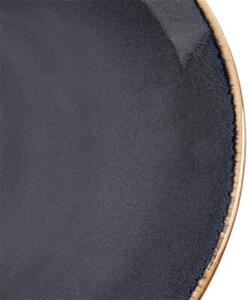 Talerz obiadowy płytki ceramiczny szary GLAZE 27 cm