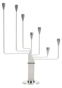 Piet Hein - Karlsvognen Świecznik H63 Stainless Steel