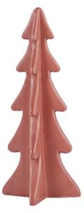 Dekoracja świąteczna choinka TERRA ROSE 27,5 cm, różowa