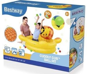 Basen BESTWAY 52261 111 x 98 x 61 cm