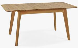 Rozkładany stół wykonany z litego drewna 120 x 80 Ori