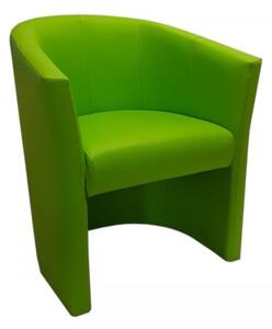 Fotel MAROS ECO limonkowy
