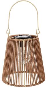 Metalowa latarnia solarna Natura, 18 x wys. 21 cm