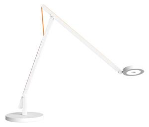 Lampa Stołowa Rotaliana, ściemnialny, biały, aluminium