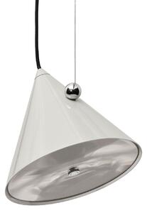 Lampa Wisząca Tom Dixon, Pose, ściemnialny, szary, salon, metal, design