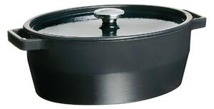 Pyrex Naczynie żeliwne z pokrywką 6 l, 33 x 25 cm,szary, 6 l