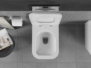 Mexen Teo miska wc Rimless z deską wolnoopadającą slim, duroplast, biała połysk - 30850700