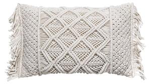 Poduszka dekoracyjna z frędzlami MACRAME, 30 x 50 cm
