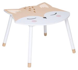 Stolik dla dziecka LISEK z sosnowymi nóżkami, 43 cm