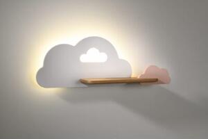Kinkiet CLOUD biały LED 1x5W 250lm wym:18,5x53x12cm IP20 Candellux