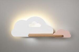 Kinkiet CLOUD biały LED 1x5W 250lm wym:18,5x53x12cm IP20 Candellux