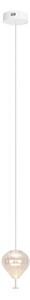 MAXLIGHT MAXLIGHT P0527 - LED Żyrandol na lince PALLONCINI 2xLED/3W/230V śr. 12 cm przezroczysty MA0124